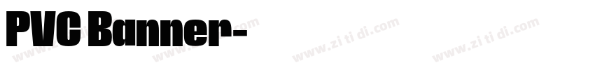 PVC Banner字体转换